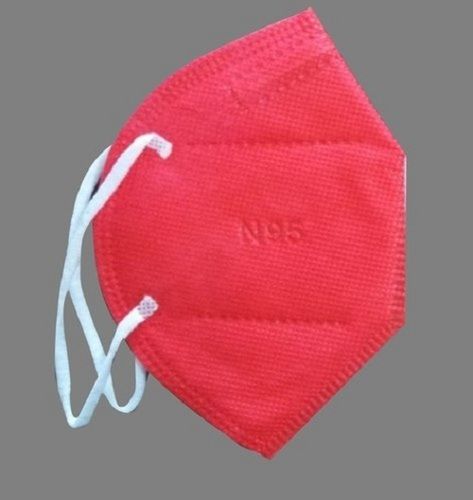 N-95 Disposable Eco-Friendly Anti-Pollution And Hot Air Cotton Red Mask Gender: Female