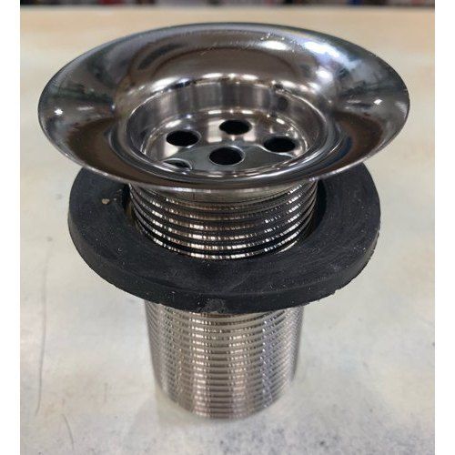 Stainless Steel Full Thread Waste Coupling For Bathroom Fitting Drain Outlet System