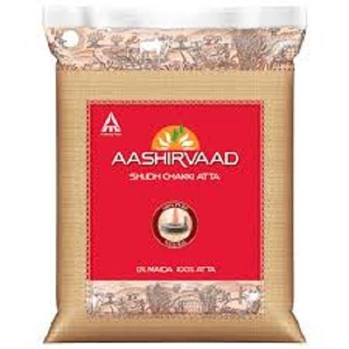 Aashirvaad Whole Wheat Shudh Chakki Atta With High Fiber, Pack Size 5 Kg