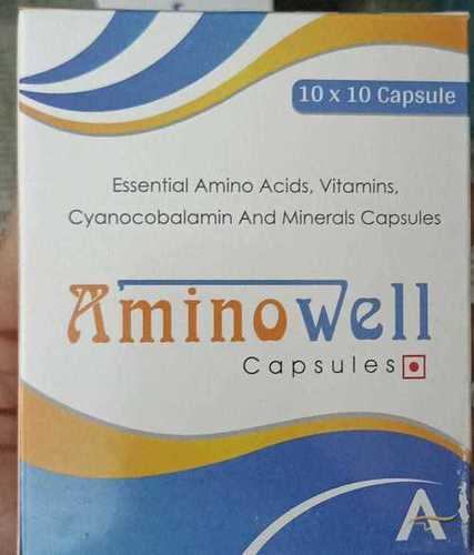 Amino Acids Vitamins Cyanocobalamin Minerals Capsules