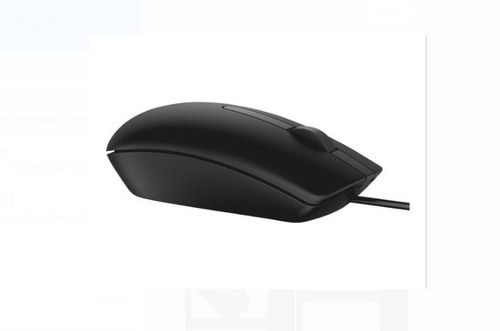 Abs Dell Computer Optical Mouse Black Color Suitable For All Windows And Mac