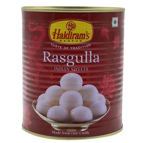 Haldiram's Rasgulla, Made From Cow,s Milk, Pure Fresh And Delicious Taste