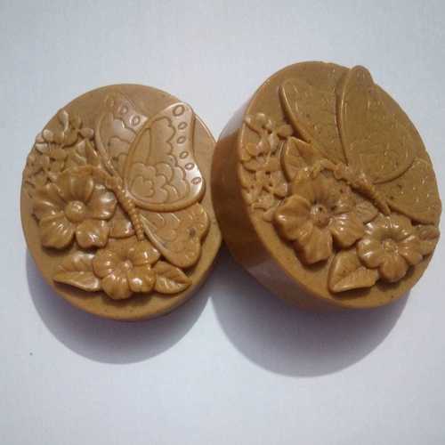 Luxiruous Fresh Fragrance Soft Brown New Design Bath Soap For Hotel And Personal Use, Pack Of 2 Pieces, 75 Gram