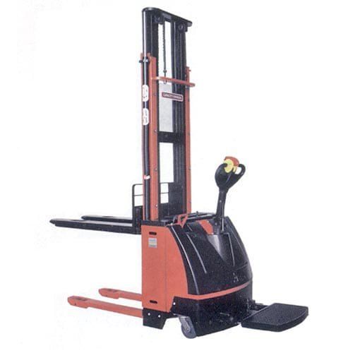 Durable Mild Steel Semi Automatic Hydraulic Pallet Stacker(Capacity 1-3 Ton)