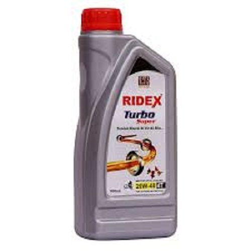 Premium Technology Metal Treatment Ridex Turbo Brown Lubricant Engines Oil Ash %: 99%.