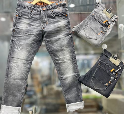 Buy Mens Ripped Jeans Slim Fit Skinny Stretch Jean for Men Tapered Leg  Denim Pants Blue 2208 28 at Amazonin