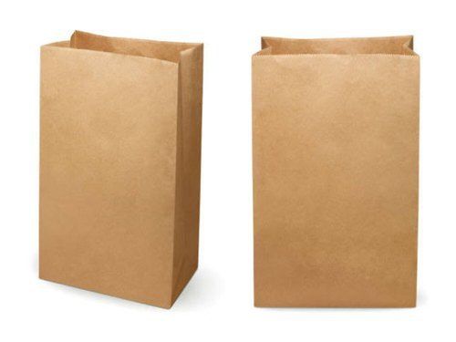  ले जाने या खरीदारी के लिए मजबूत ठोस लंबे समय तक चलने वाले टिकाऊ ब्राउन पेपर बैग 