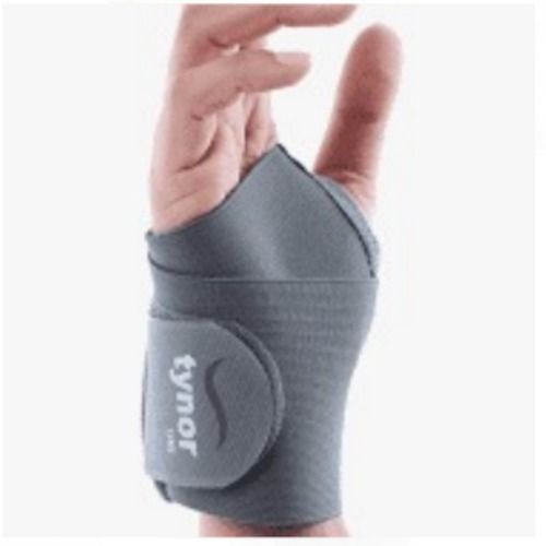 Tynor Elastic Wrist Splint In Grey Color  Usage: Hand