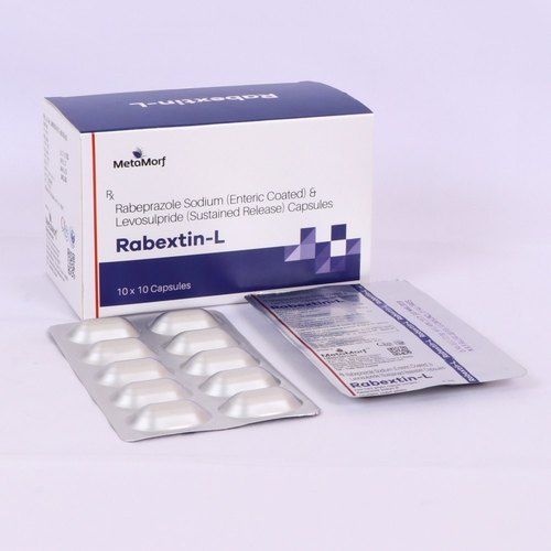 1 Box Of Rabextin-L, Rabeprazole Sodium & Levosulpiride Capsules