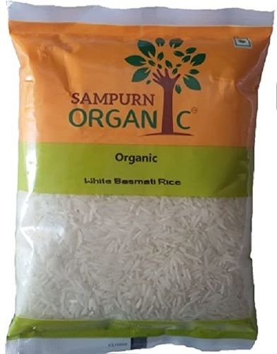  100% शुद्ध और प्राकृतिक भारतीय अत्यधिक पौष्टिक ऑर्गेनिक लंबे दाने वाला सफेद बासमती चावल