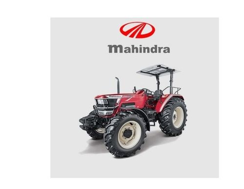 75 HP Red Color Mahindra Tractor with 4 Cylinders For Agriculture Use