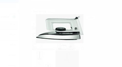 Stainless Steel Bajaj Light Weight Dry Iron Strong And Durable White Color With Auto Shut Off Function