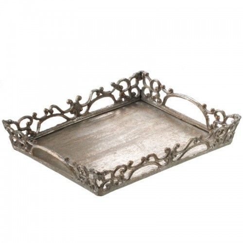 Designer Decorative Metal Plates With Rectangular Shape