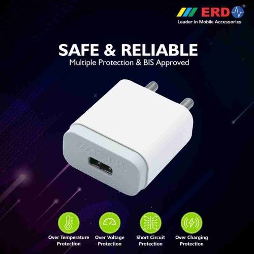 Erd Safe Reliable Multiple Protection And Bis Approved Charger Input Voltage 110-240V Ac, 50/60 Hz Android Version: Octcore