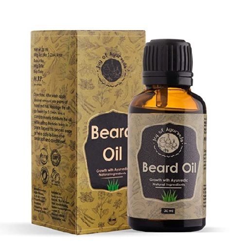 Joy Of Ayurveda Natural Beard Oil For Moisturization And Growth