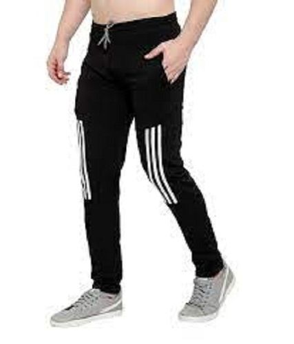  पुरुषों के लिए आकर्षक दिखने वाला पॉलिएस्टर रेगुलर फिट सांस लेने योग्य और धोने योग्य ट्रैक पैंट 