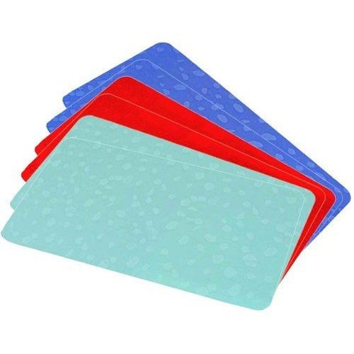 Multicolor Rectangular Reusable Pvc Refrigerator Drawer Mat Set (6 Pieces) Application: Home