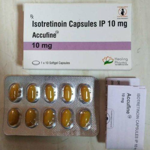 Accufine 10 Mg कैप्सूल, 1 स्ट्रिप में 1 X 10 कैप्सूल