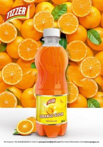 Delicious Taste and Mouth Watering Tizzer 300 Ml Orange Soda