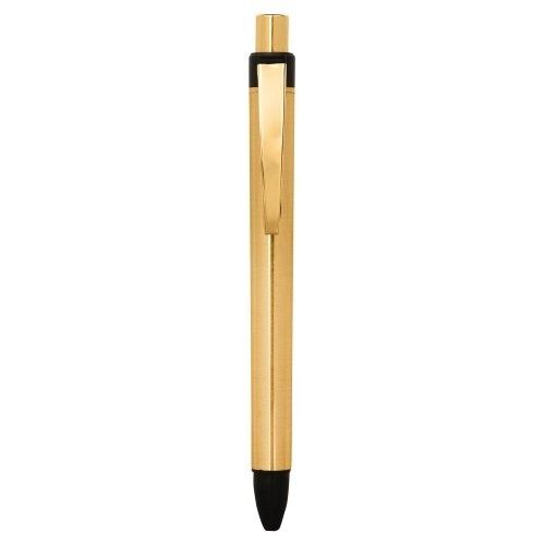 Golden Color Stainless Steel Body Cello Bronza Premium Quality Ball Pen Use: For Writing