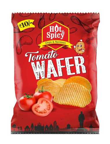 Snacks Hygienic Prepared Salty And Spicy Taste Crunchy Hot Spicy Tomato Wafer Chips