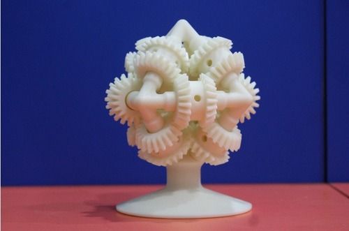 Light Weight White Abs Plastic 3d Printed Figurines Services