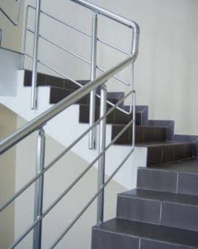 Long Life Span Sturdy Construction Stainless Steel Staircase Railing For Homes And Hotels Arm Length: 12 Inch (In)