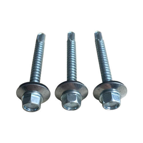 Polished Mild Steel Self Drilling Screw For Industrial Use