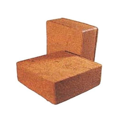 Eco-Friendly Natural Brown Color Coir Pith Block, Good Source Of Dietary Fiber