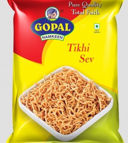 Pure Plain Spicy Sev Namkeen In Pack, Size: Regular/ Small