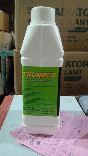 थंडर अल्ट्रा सिंथेटिक और एंटीफ्ऱीज़र कॉन्सेंट्रेटेड कूलेंट ऑयल क्षमता 500 मिलीलीटर आवेदन: दो पहिएदार