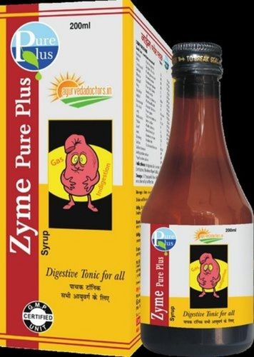 Zyme Pure Plus Ayurvedic Digestive Syrup With Ajwain, Adrak And Saunf