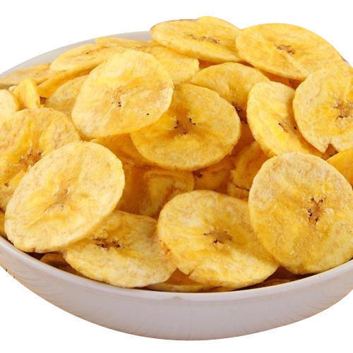 100 Percent Fresh And Pure Crispy Banana Chips With Fiber Or Vitamin Spicy Taste
