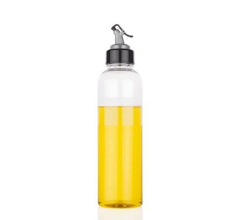 100 Percent Plastic Made Pet Oil Bottle With Dispenser Pump Transparent 1 Ltr  Sealing Type: Screw Cap