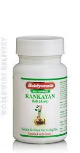 Baidyanath Kankayan Bati Arsh 40 Tab, Terminalia Chebula, Cuminum Cyminum Age Group: For Adults