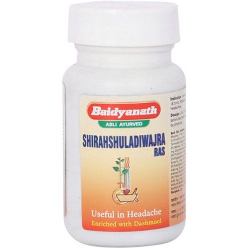 Baidyanath Shirahshuladiwajra Ras (40tab), Ayurvedic Medicine