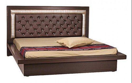 Best Price Cherry Wood Modern Design Brown Color Double Bed For Home 842 