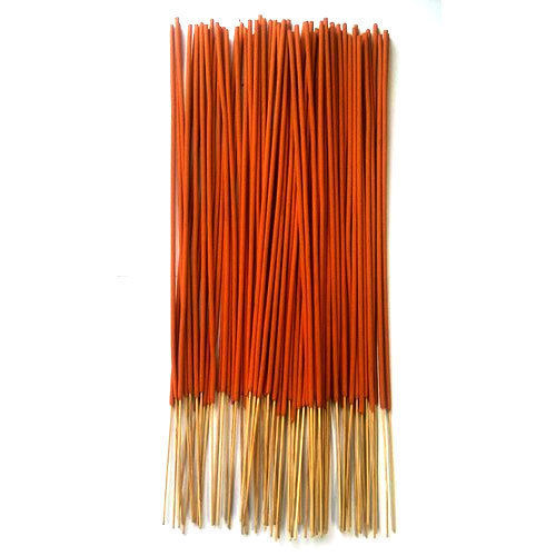 Long Lasting Effect and Herbal Fragrance Wood 12 Inch Dark Orange Color Agarbatti Sticks