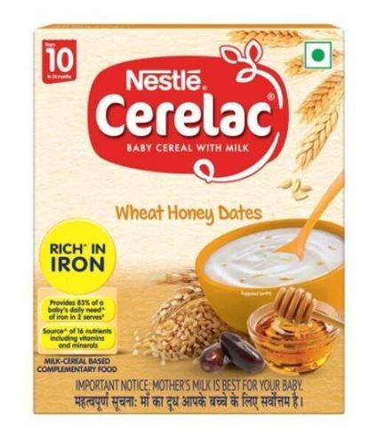 Nestle Cerelac Stage 2 Baby Cerealac And Made With Wheat, Honey Dates 400G  Weight: 400 Grams (G)