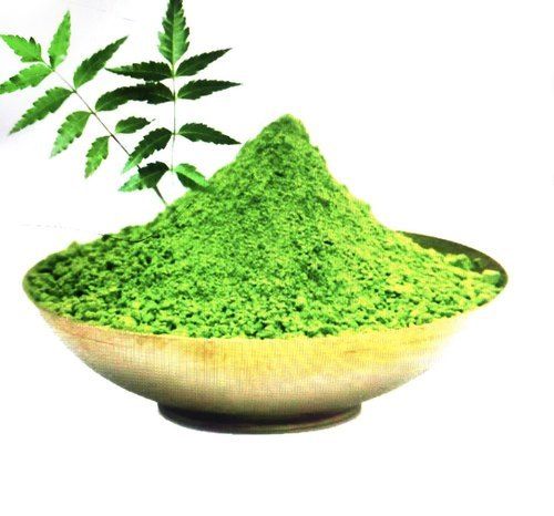 No Chemical Used By Any Means Green Colour And Fresh Neem Leaf Powder  Ingredients: Herbs