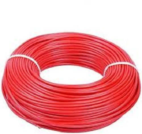 Red Color Copper Pvc Wire With Good Quality For Domestic Electrical Purpose Frequency (Mhz): 50-60 Hertz (Hz)