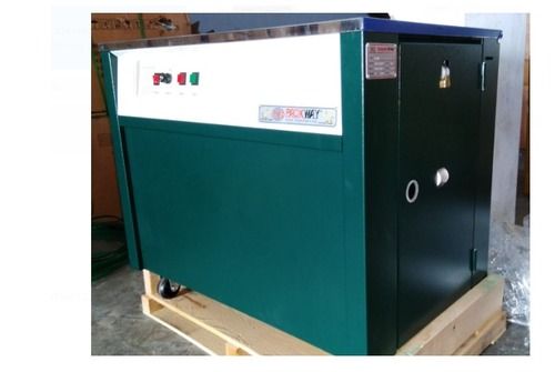 Semi-Automatic  Green Color Semi Automatic Strapping 1 Phase Machine, Power 650 Watt, Strapping Speed 2.5 Sec