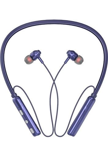 Light Weight And Stylish Blue Color Bluetooth Headphones For All Mobile