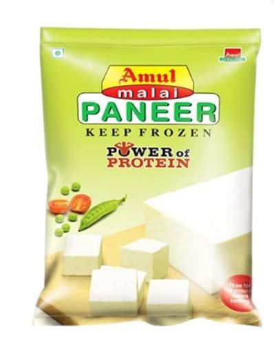 White Amul Malai Paneer 200 Gram Pack With High Nutritious Value And Taste