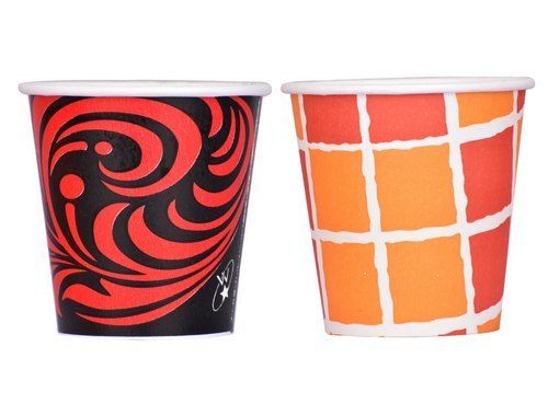 Eco Friendly Safe And Hygienic Double Walled Multicolor Disposable Paper Cup