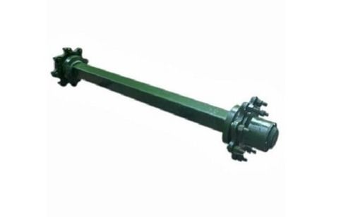 Green Color And Mild Steel Adv Axles For Farm Cultivator
