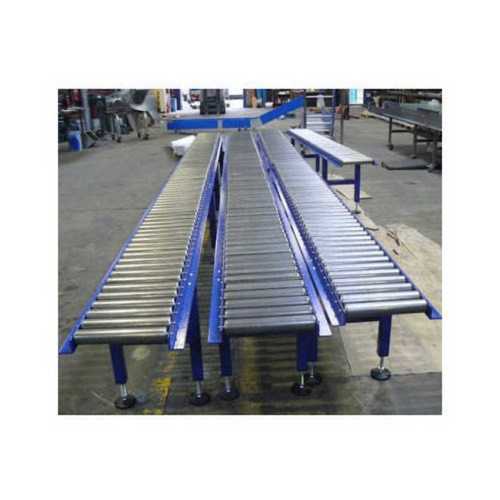 Heavy Duty 80MM Gravity Roller Conveyor, 15 Feet Length