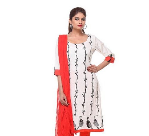 FREE INNER Georgette Lucknow Chikankari FULL White Embroidery Kurti, Indian  Chikan,designer Hand Work Dress for Women's - Etsy