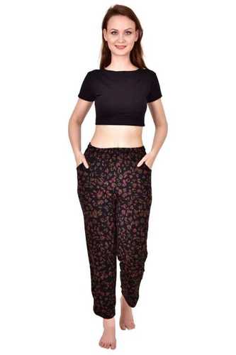 Ladies Cotton Printed Trousers at Rs 90/piece in Hooghly | ID: 19022479730