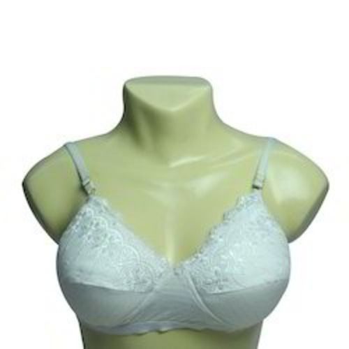 Combed Cotton T-shirt Bra with Detachable Straps, Plain at Rs 65/piece in  Mumbai